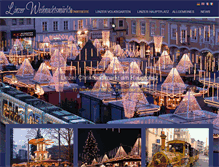 Tablet Screenshot of christkindlmarkt-linz.at